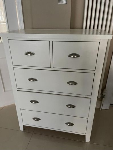 Chest of Drawers and Bedside Lockers Matching Set