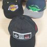 kids baseball cap hat bundle Smalp Medium size Nintendo The mandalorian Lakers Image 2
