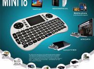 main image for ad Brand New Wireless Mini Keyboard Touchpad Controller for Smart TV PC or Media Player