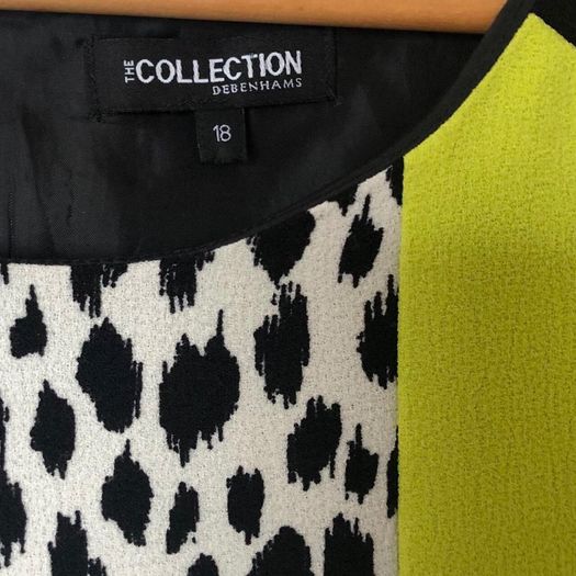 Leopard print dress UK18