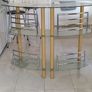 Bar and 2 Bar Stools Image 2
