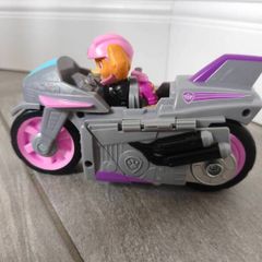 MOTO Pups Skye: PAW Patrol Deluxe Pull Back Motorcycle