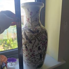 hand painted vase 48cm
