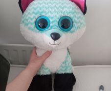 Ty Beanie Boos Piper Fox Plush Large Jumbo Claires Exclusive 45cm 16"