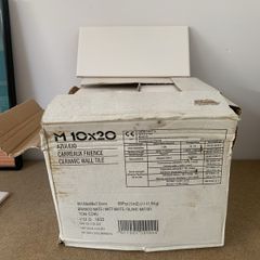 Tiles - white Matt 10x20