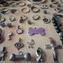 Used costume jewellery pendants bracelets rings including gold plated watch and bracelet Image 10