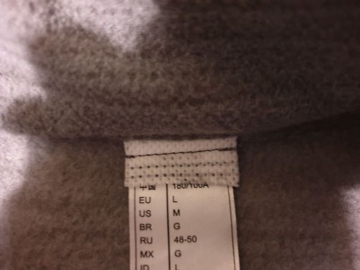 grey fleece