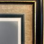 Pair of Vintage Carlo Parisi Framed Portrait Prints 1970s Mid-Century Art Set Image 4