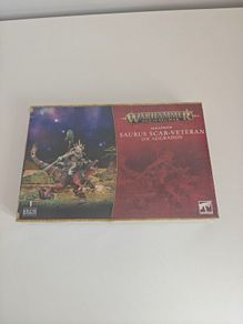Warhammer - Seraphon - Saurus Scar-Veteran on Aggradon