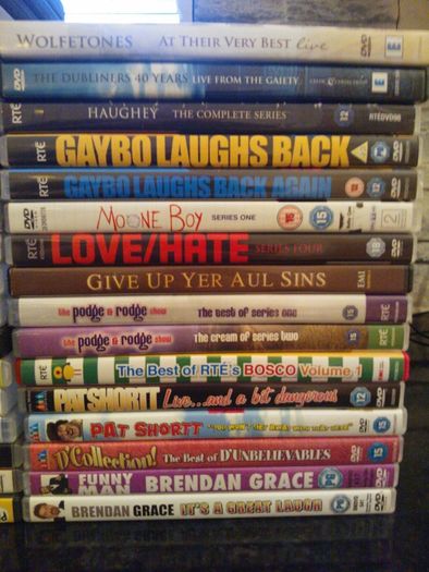 Huge Irish Themed Dvd Movie Collection + Tv Shows, Comedy, Music Some Rare