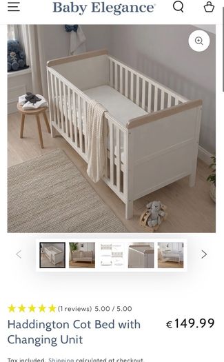 Baby Cot Bed