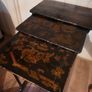 Three Antique Chinese Lacquered Tables - Side Tables Image 3
