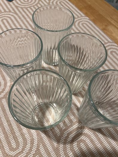 5 glasses