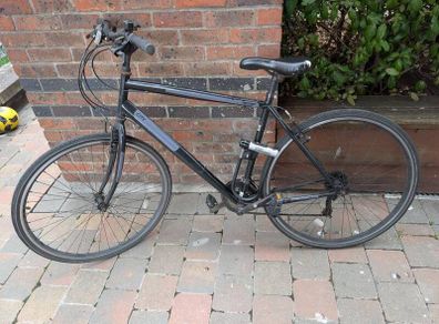Freesprint City Hybrid Bike with Kryptonite Lock