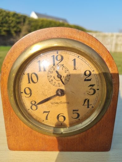 Vintage German Desk Alarm Clock