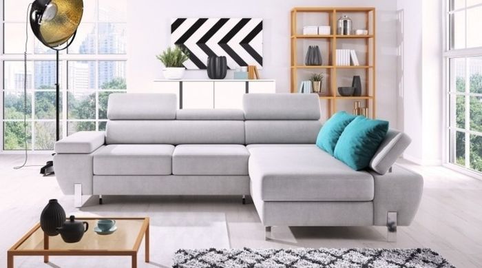 Molina Mini Corner Sofa Bed @ J & D Furniture