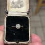 9ct gold diamond engagement ring Image 2