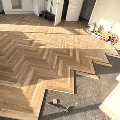 Herringbone floor