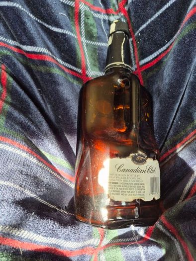 Vintage Bottle, 6-year-old Canadian Club Blended Canadian Whiskey