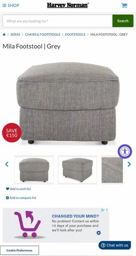 Harvey Norman Mila Corner sofa