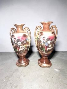 Pair of large signed vases C1918