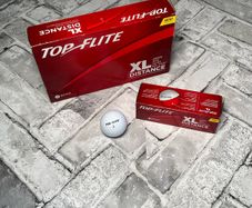 NEW TOP FLITE XL Distance Golf Ball Set - 15 Balls