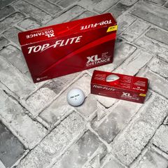 NEW TOP FLITE XL Distance Golf Ball Set - 15 Balls