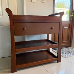 solid wood changing table
