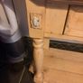 Farmhouse Style Hall Table with Mirror Image 8