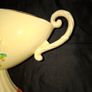 Antique Comport or Vase featuring molded handles and a relief scene of figures dancing under a tree Image 4