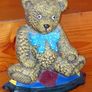 Vintage Cast Iron Teddy Doorstop Wright Studio's Image 6