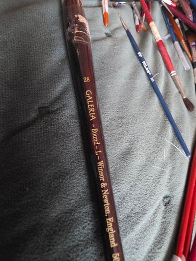 430X Professional Painting Brushes made in England Winsor Newton sable brushes Oil Painting Watercolour Hog bris