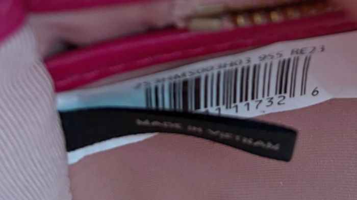 Marc Jacobs pink saddle bag