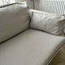Sofa com Isaac 3 Seater Sofa in Stone 100 Cotton Image 4