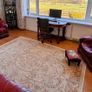 Classic Oxblood / Burgundy Leather 3-Piece Suite (Sofa & 2 Armchairs) Image 2
