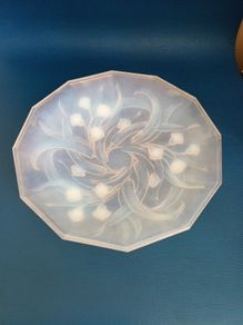glass bowl Ezran France