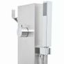 Outdoor Shower with Tray WPC Stainless Steel Image 7
