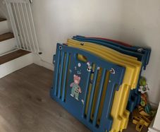Childrens playpen - colourful modular panels