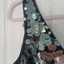 Ladies Silver Sequin Cami Size Small Image 7