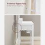 Dressing table set with folding mirror Image 8