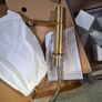 Hib Dotto Mono Basin Mixer brushed brass Image 3