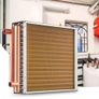 16"x 16"/40.6 x 40.6 cm Heat Exchanger Water to Air 3-Row 3/8"/ 1 cm Copper Ports 193 Fins Image 6