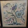 Large Late Victorian Bobbin-Turned Firescreen with Floral Needlepoint Image 2