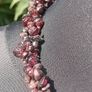 Garnet and Turquoise Silver Necklace Image 10