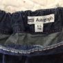 Girls M&S Autograph denim skirt with floral embroidery Image 3
