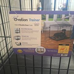Large dog cage