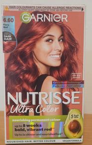 Garnier Nutrisse 6.60(Fiery Red) Hair dye
