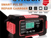 Car Battery Charger Digital LCD Display Full Automatic 12v Car Battery Charger Power Puls Repair Chargers Wet Dry Lead Acid
