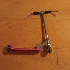 Our Generation scooter and crutches