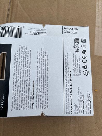 Original HP 950XL Black High Yield Ink Cartridges